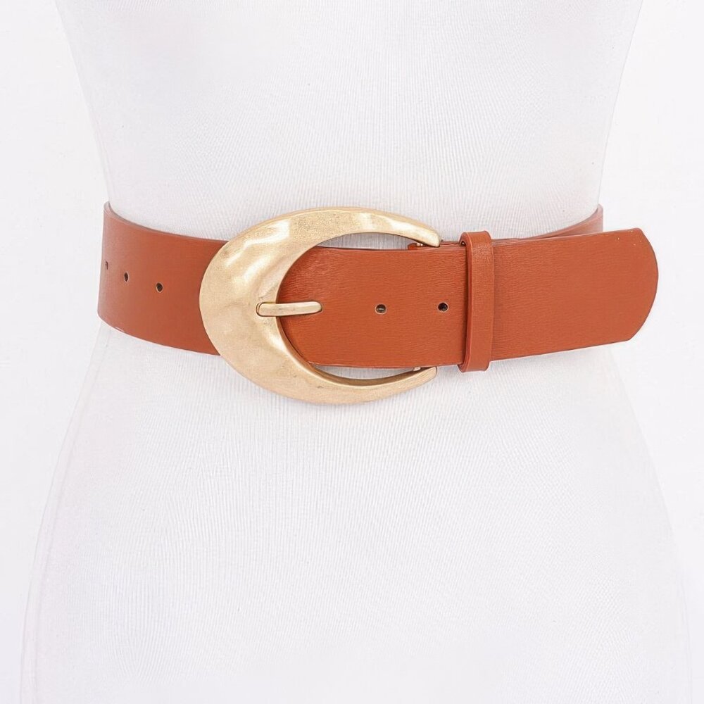 Metal Buckle Pu Belt